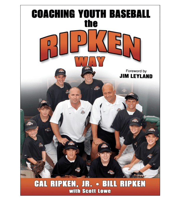 Book cover: Coaching Youth Baseball the Ripken Way"